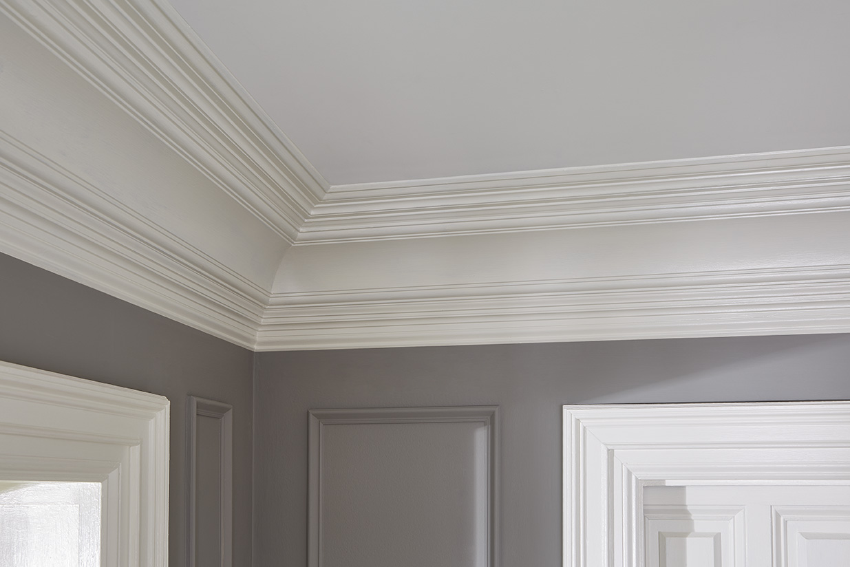 pre-painted moulding from Lowes Home Improvement